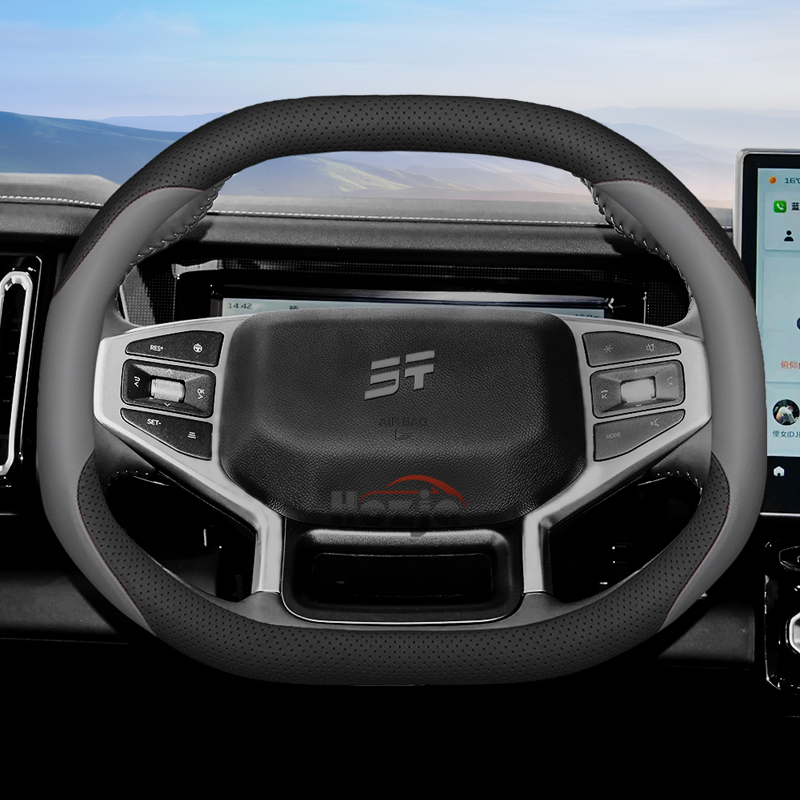 Leather Car Steering Wheel Cov - Travel Accessories You Need review and price