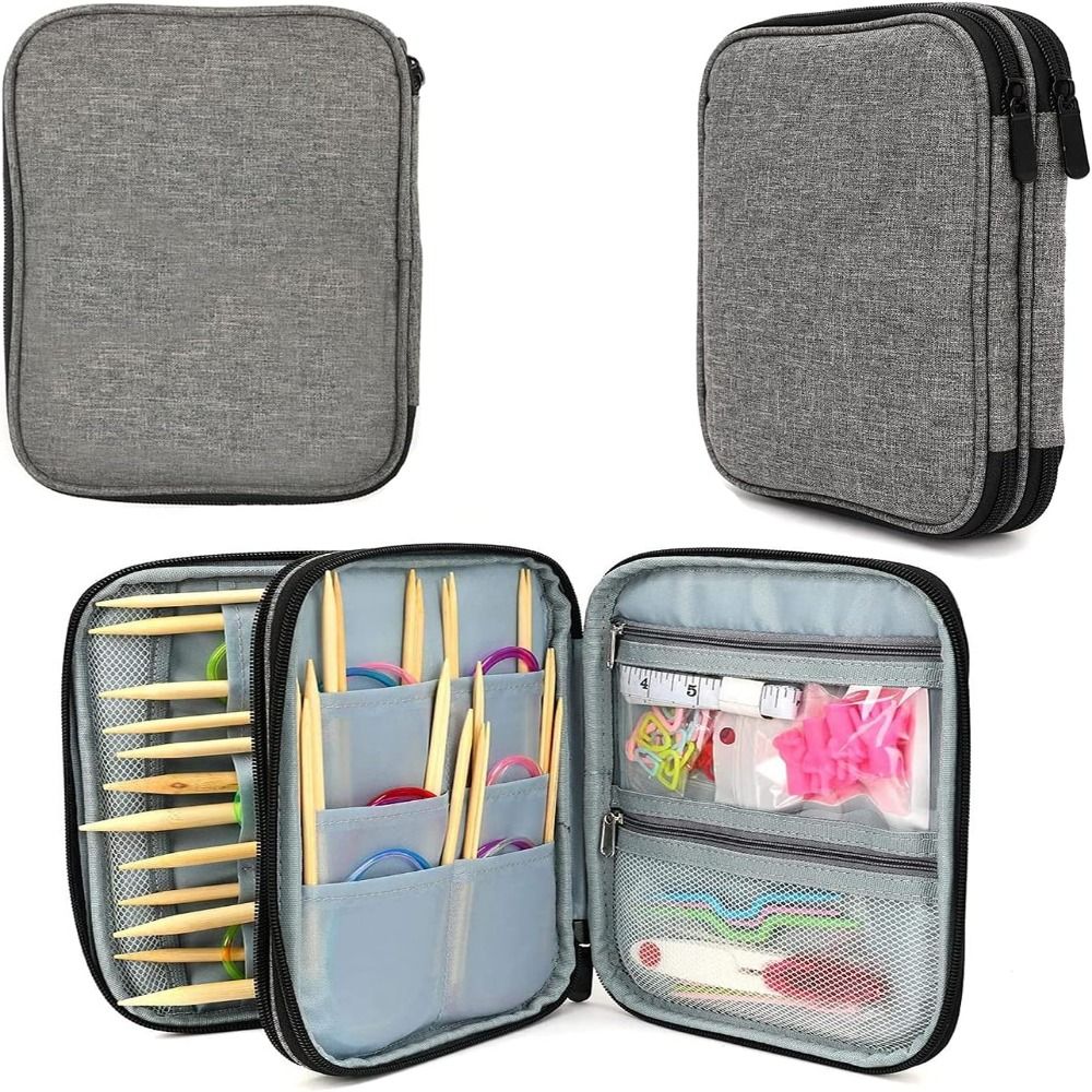 Knitting Needle Case, Portable - Travel Accessories To Sew review and price