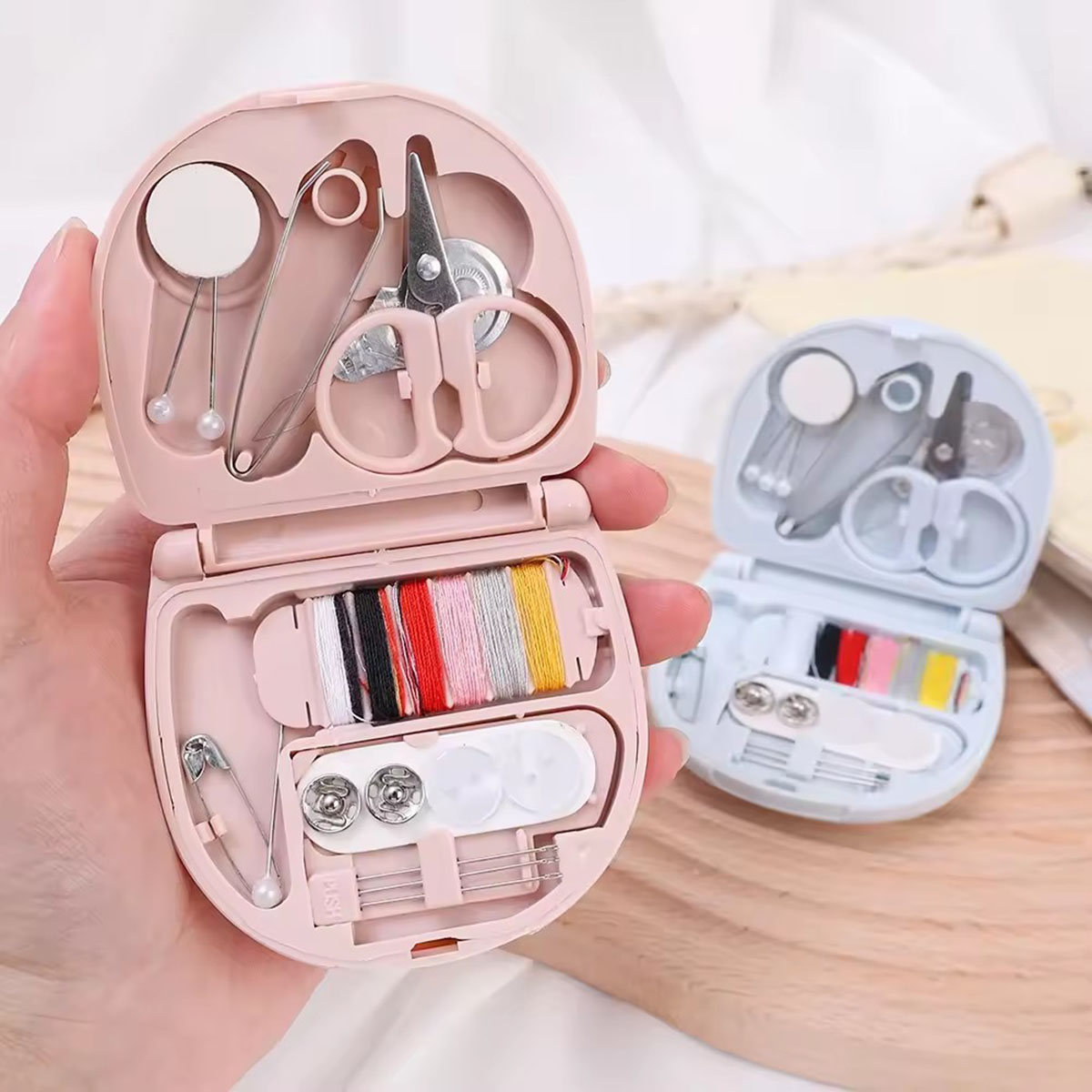 Mini Manual Sewing Machine Kit - Travel Accessories To Sew review and price