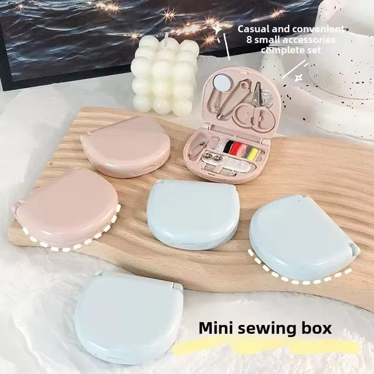 Mini Manual Sewing Machine Kit - Travel Accessories To Sew review and price