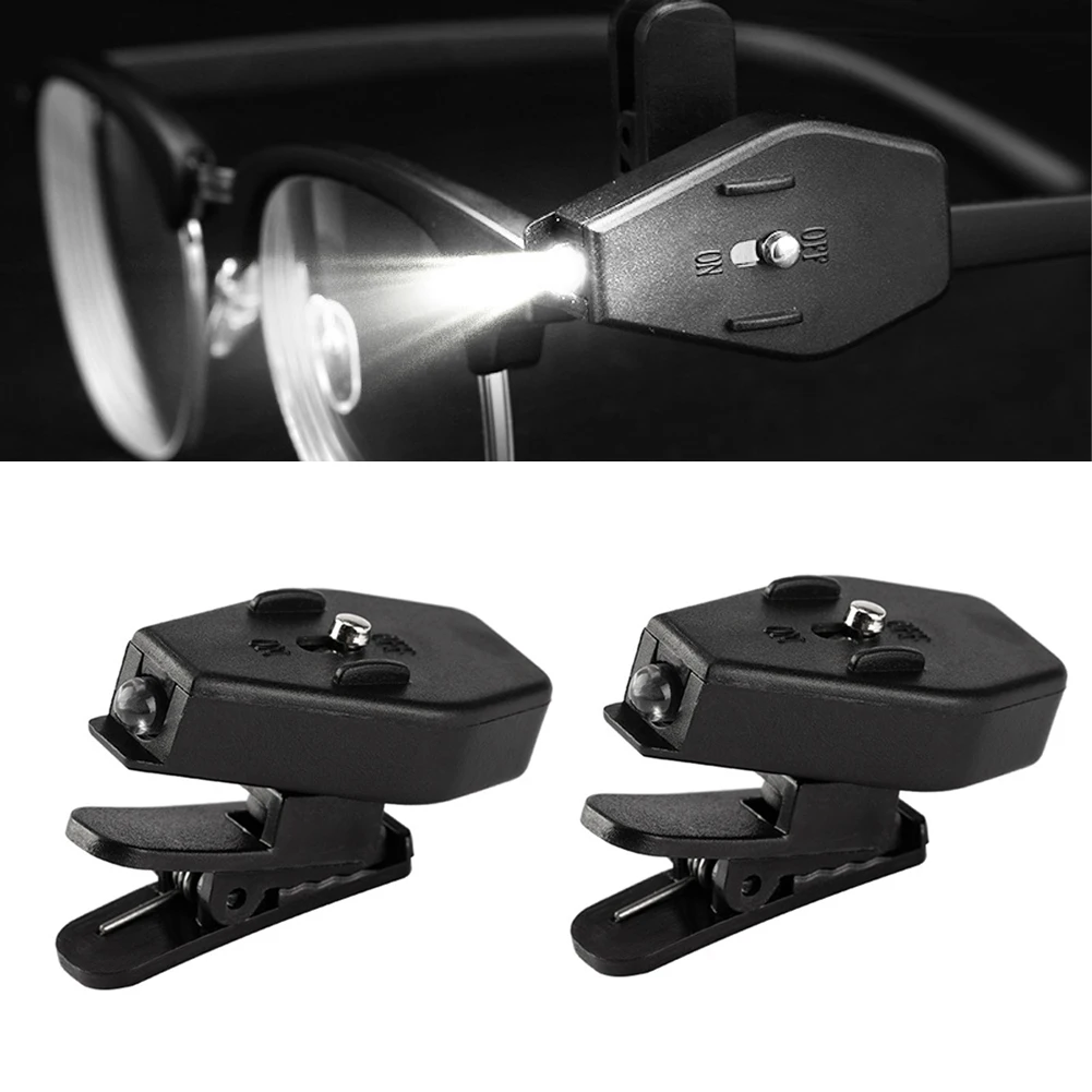Mini LED Eyeglass Clip on Univ - Book Light Flexible review and price