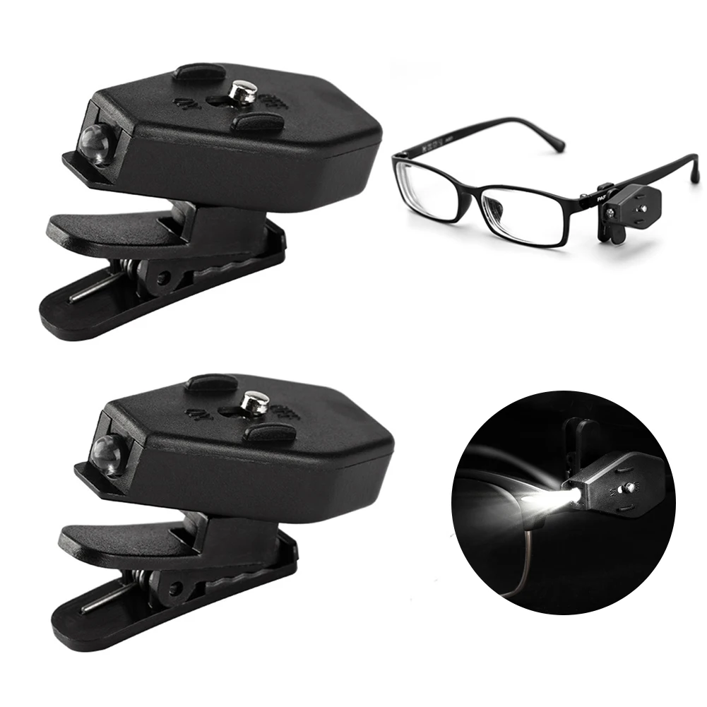 Mini LED Eyeglass Clip on Univ - Book Light Flexible review and price
