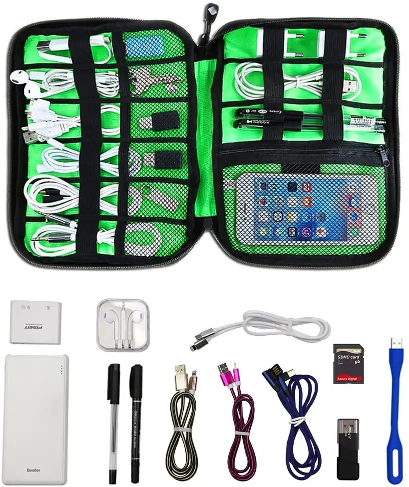Cable Organizer Storage Bags S - Travel Accessories Electronics review and price