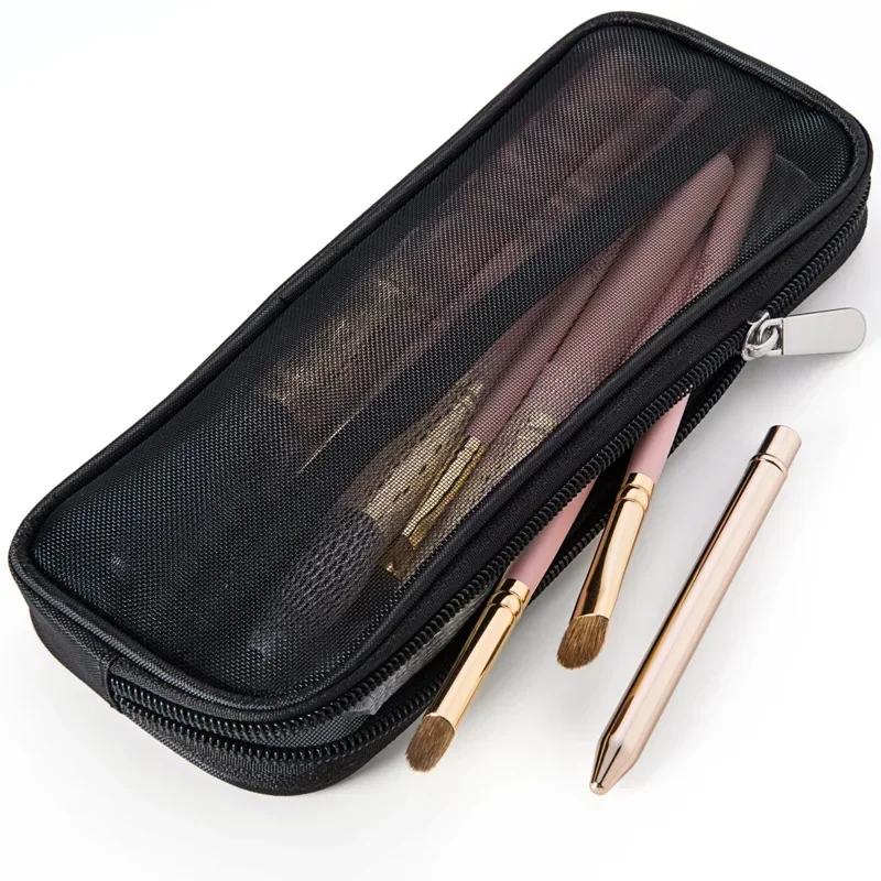 Makeup Brush Travel Case Cosme - Travel Accessories Aesthetic review and price